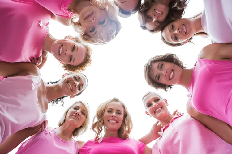 Women over 50 supporting each other in fitness and health