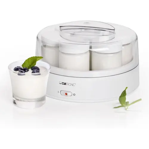 Clatronic JM 3344 electric yogurt maker with glass jar